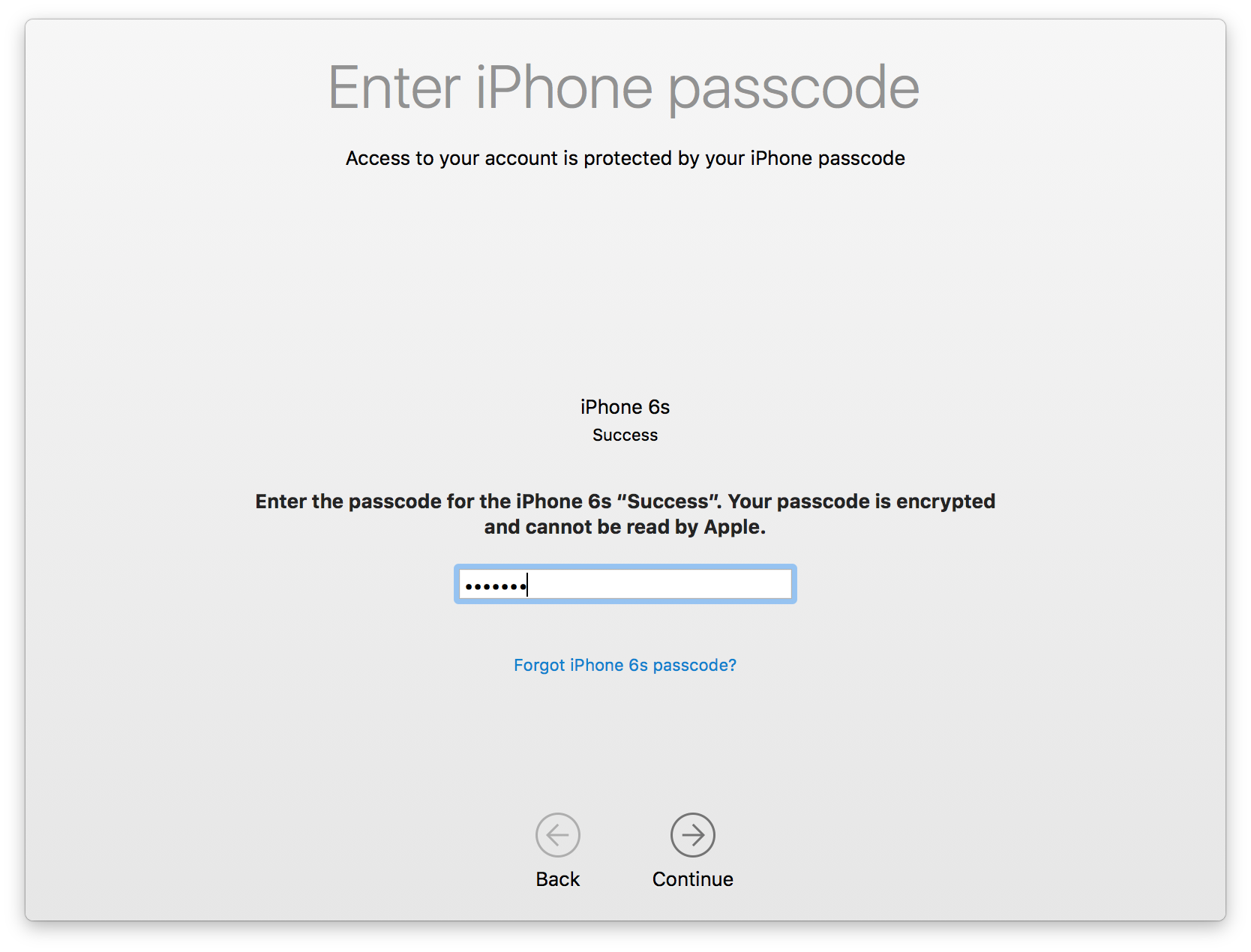 macbook pro os x password reset